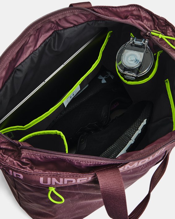 Women's UA Essentials Tote Bag in Purple image number 3